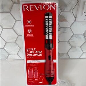 Revlon 1200W Perfect Style Hot Air Kit New in the Box